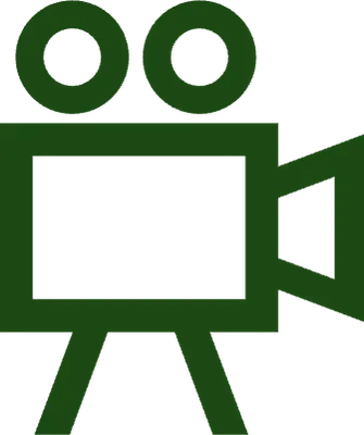 영화 촬영 아이콘