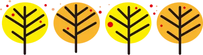 秋の樹木