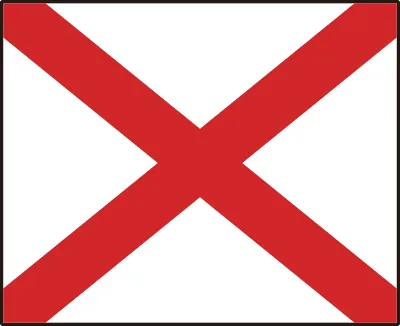 International maritime signal flag letter V Victor phonetic code