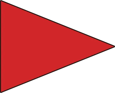 NATO Signal Flag 'Speed'  Ship and Navigation Signal Flag Illustration