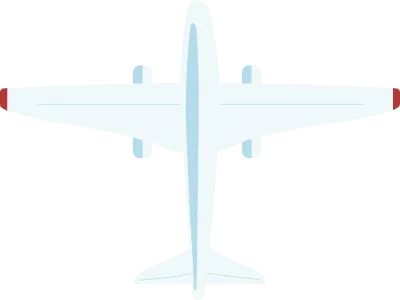 航空旅行代理店で書く良い飛行機の図