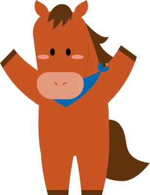 말_동물_캐릭터