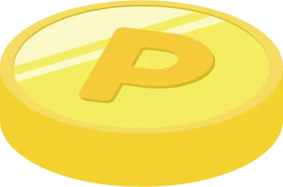 ポイントを表すコインのイラスト