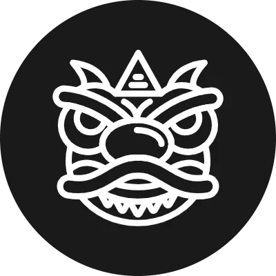 Chinese Lion Dance Icon