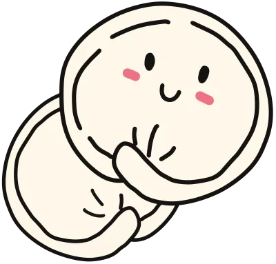 餃子手餃子揚げ餃子餃子