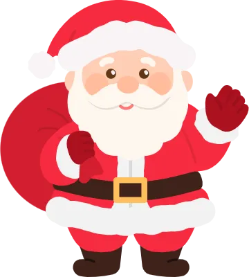 산타-캐릭터-크리스마스-일러스트