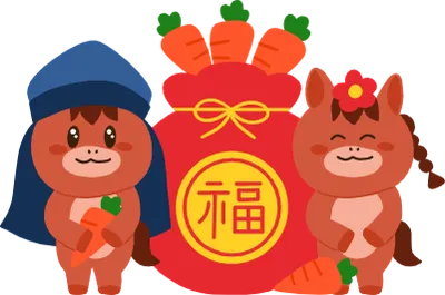 붉은말의 해_말 캐릭터_말띠해_새해인사_신년인사_8