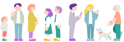 さまざまな人物