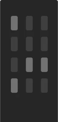 빌딩 실루엣 일러스트 - 밤의 도시, 감성적인 야경 배경