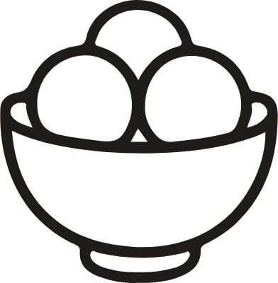 Tangyuan Bowl Outline