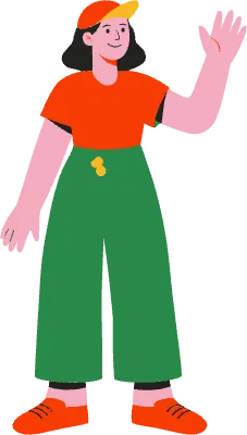 フレンドリーなキャラクター