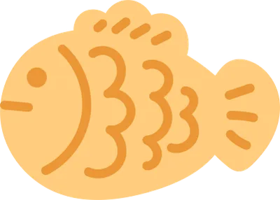 여러가지 붕어빵 도안 일러스트 