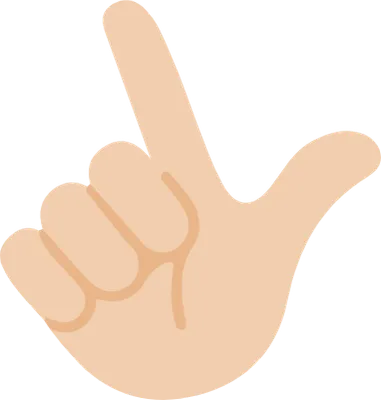 손모양 아이콘 브이