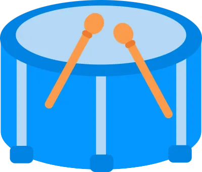 음악 리듬 악기 아이콘