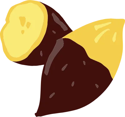 고구마 일러스트