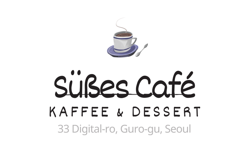 Süßes Cafe 미리캔버스
