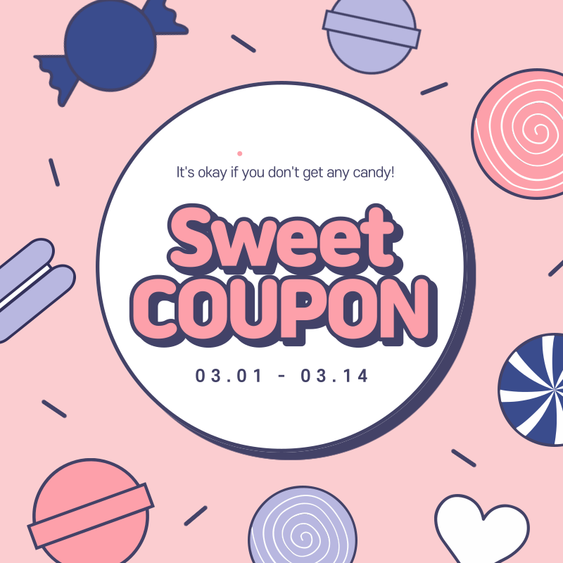 Sweet COUPON - 미리캔버스