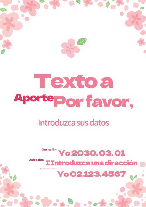 43426_Spring flower entrada de texto - MiriCanvas