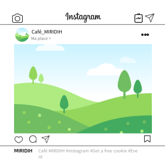 White Instagram simple promotion - MiriCanvas