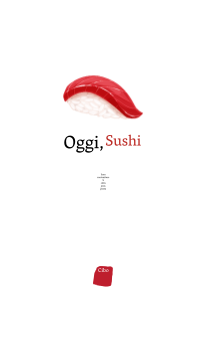 illustrazione bianca semplice ristorante sushi - MiriCanvas