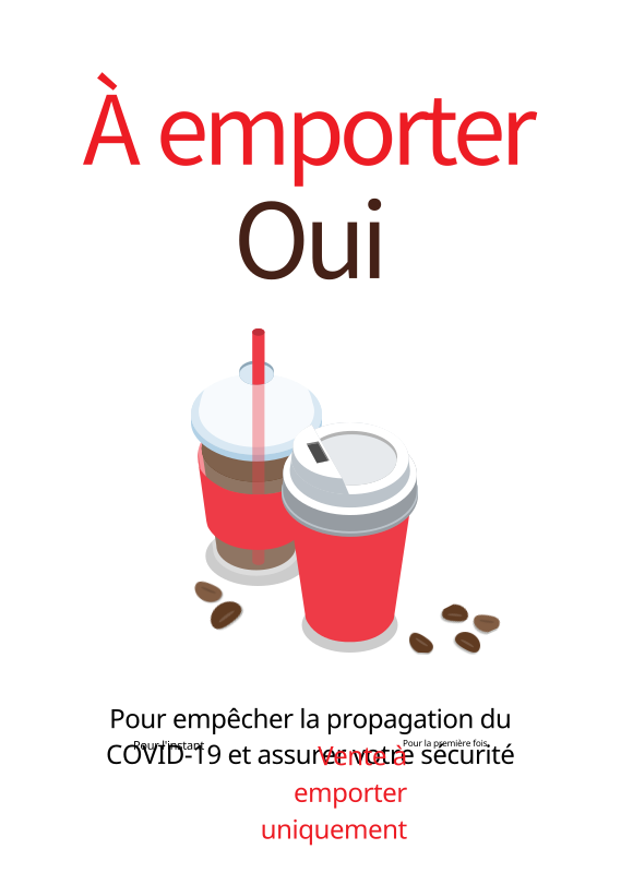 Des plats à emporter dans un style simple - MiriCanvas