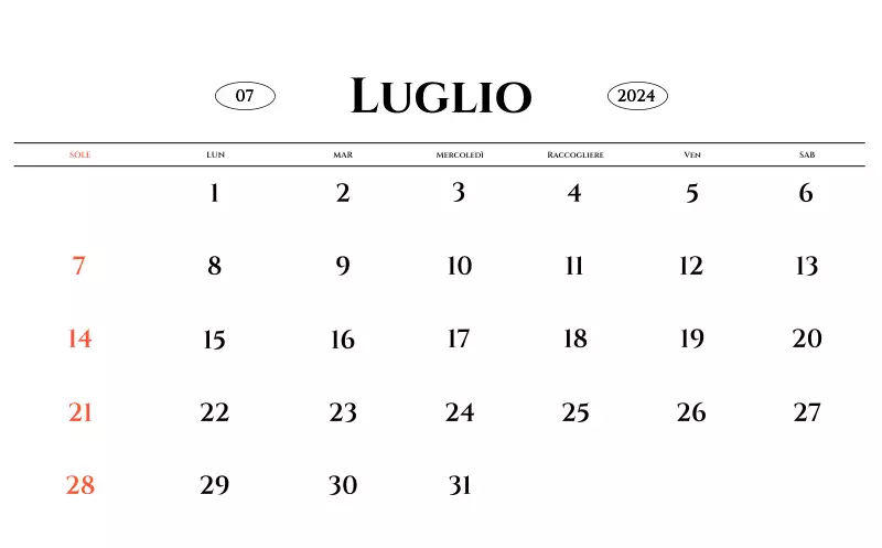 Calendario da parete in stile semplice con concetto di fotografia di viaggio emozionale in bianco e nero
