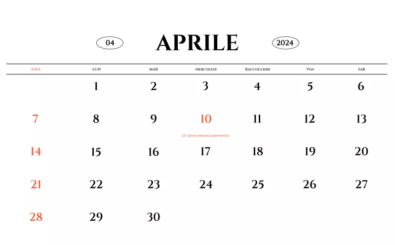 Calendario da parete in stile semplice con concetto di fotografia di viaggio emozionale in bianco e nero