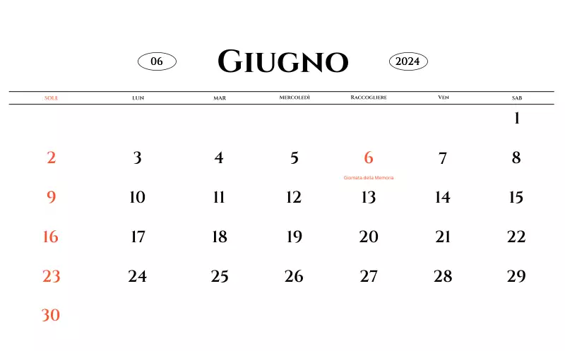 Calendario da parete in stile semplice con concetto di fotografia di viaggio emozionale in bianco e nero