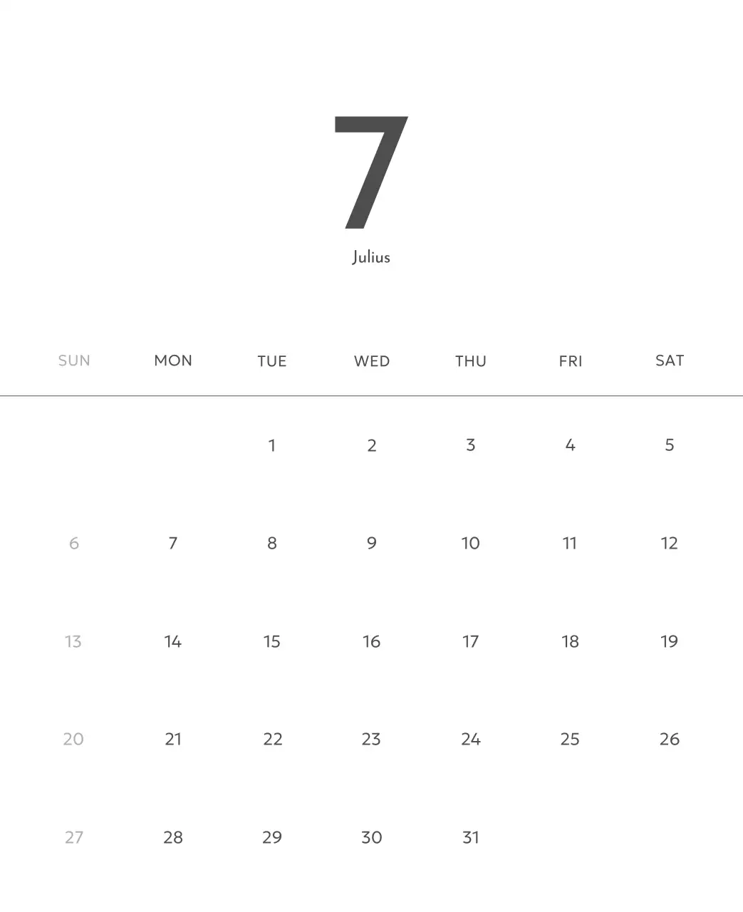 깔끔하고 도시적인 느낌의 사진 달력