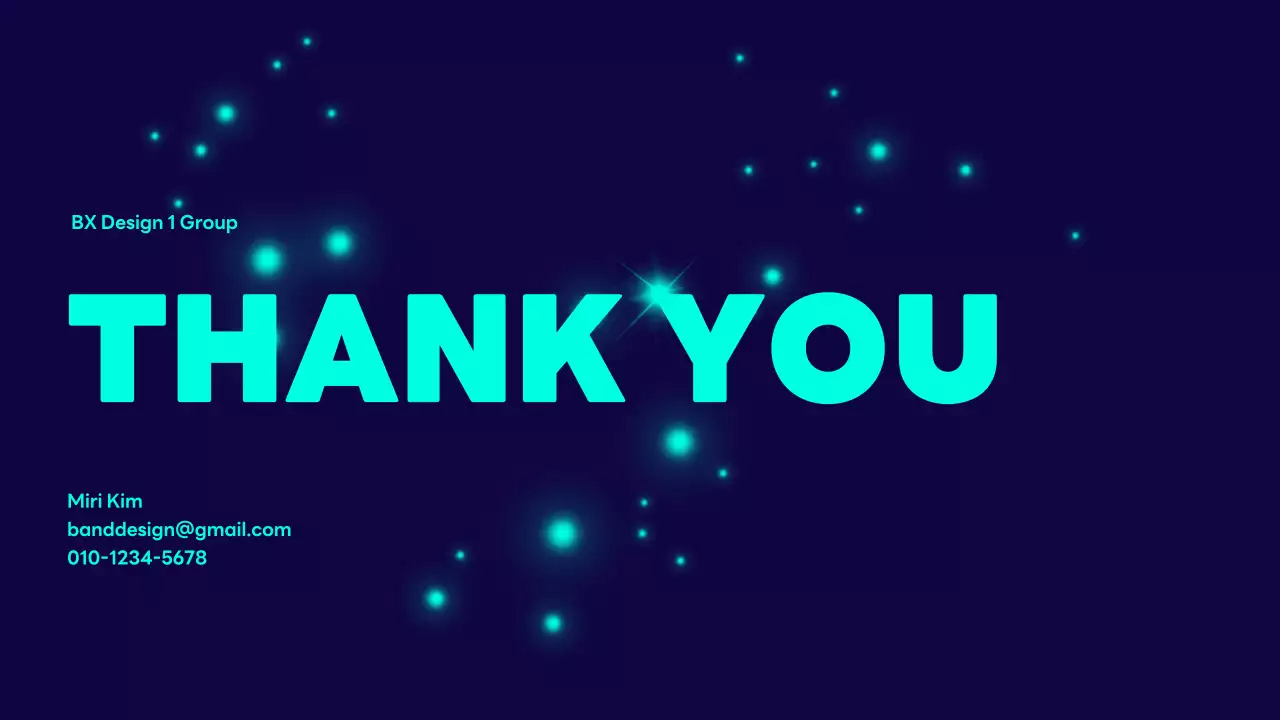 남색의 심플한 브랜드 리뉴얼 제안서