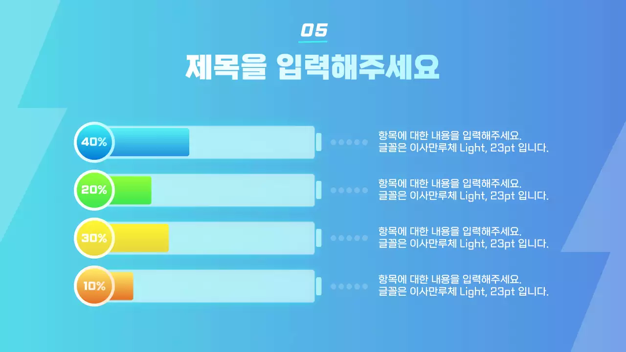 하늘색과 파랑의 SF 스타일의 배터리 회사 보고서