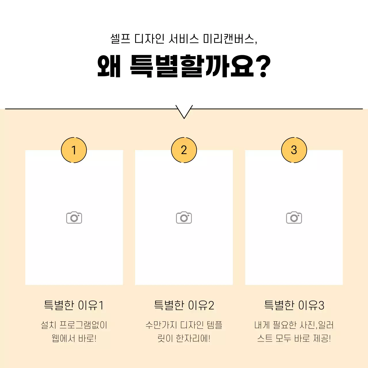 노랑색과 회색의 심플한 홍보용 게시물 만들기 발표자료