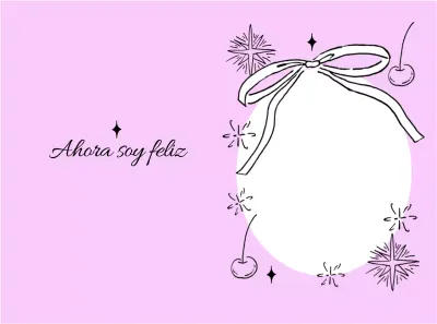 Soporte acogedor rosa