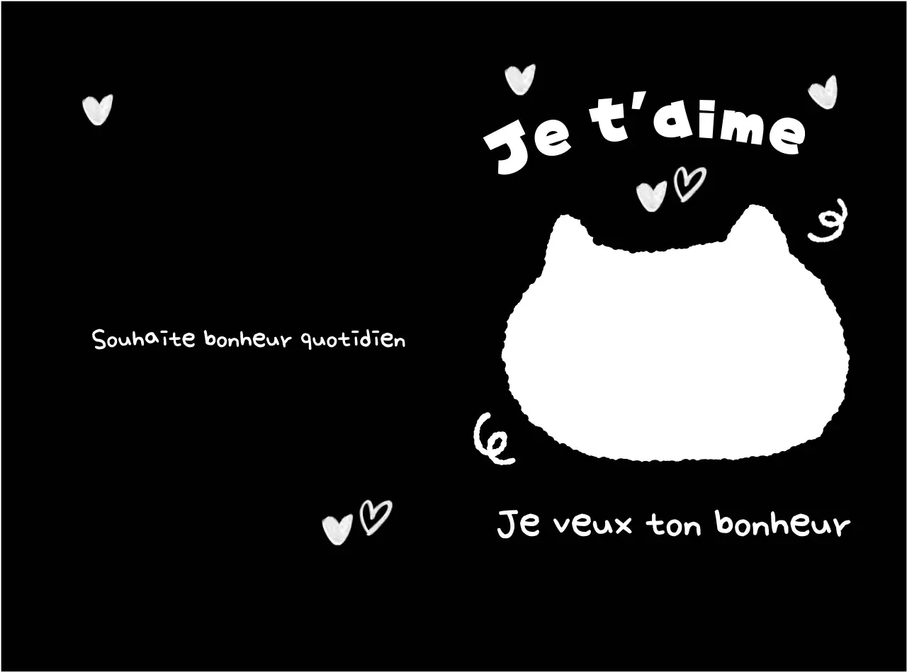 Porte-chat simple noir