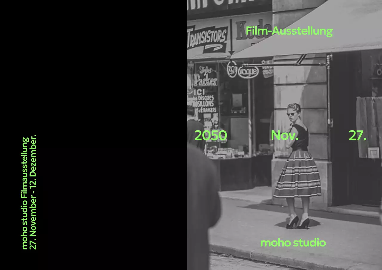 Führer zur Neon-Vintage-Ausstellung