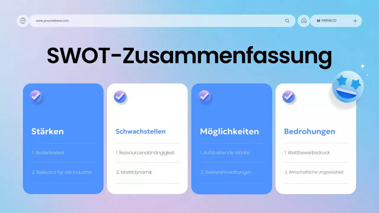 blue modern business plan