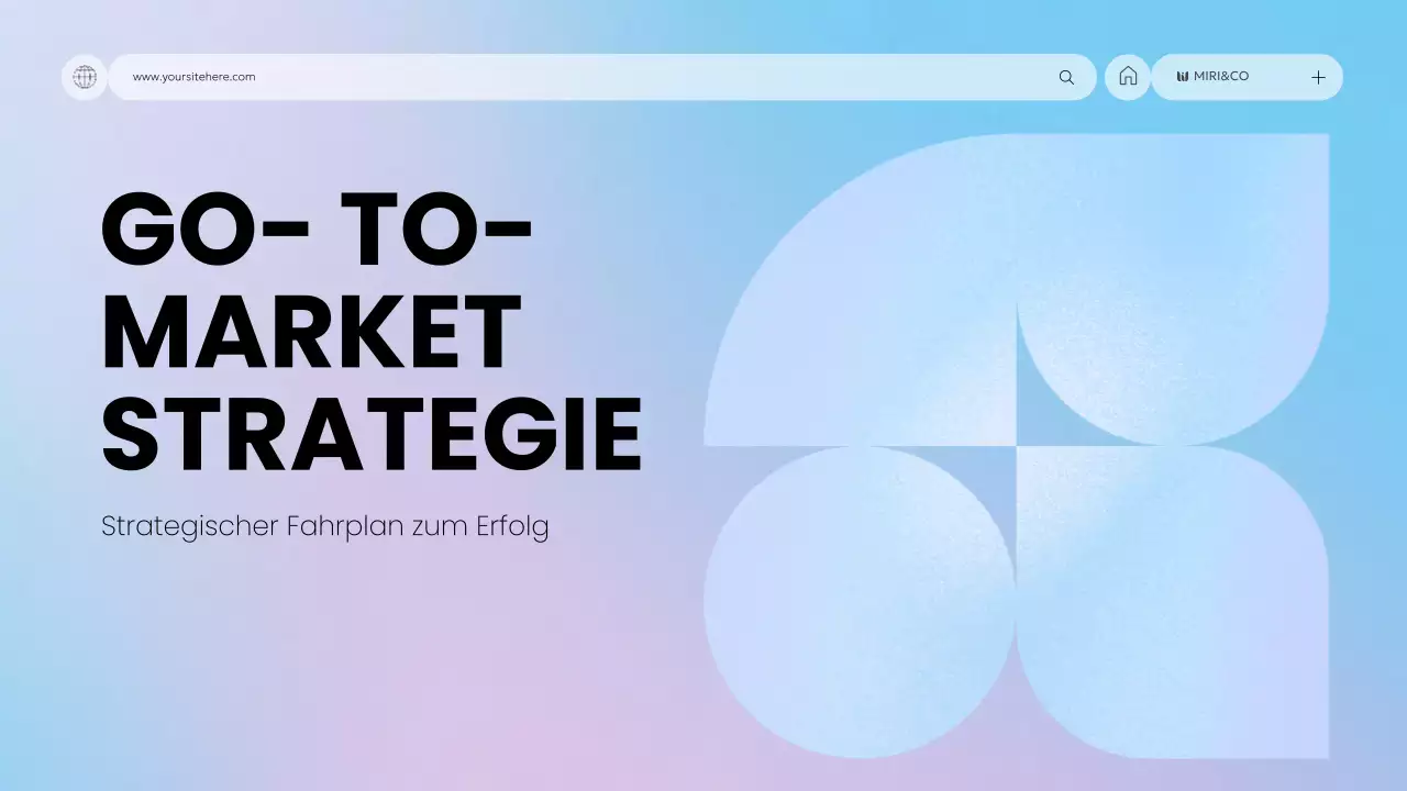 blue modern business plan