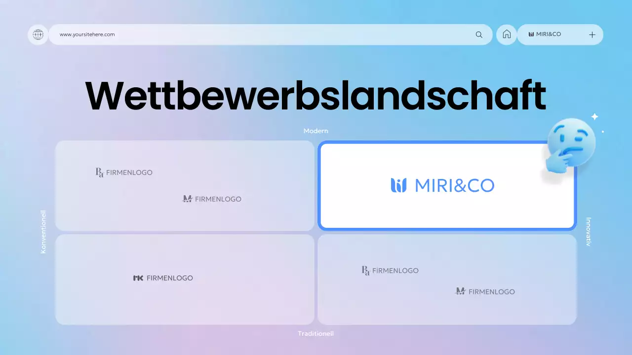 blue modern business plan