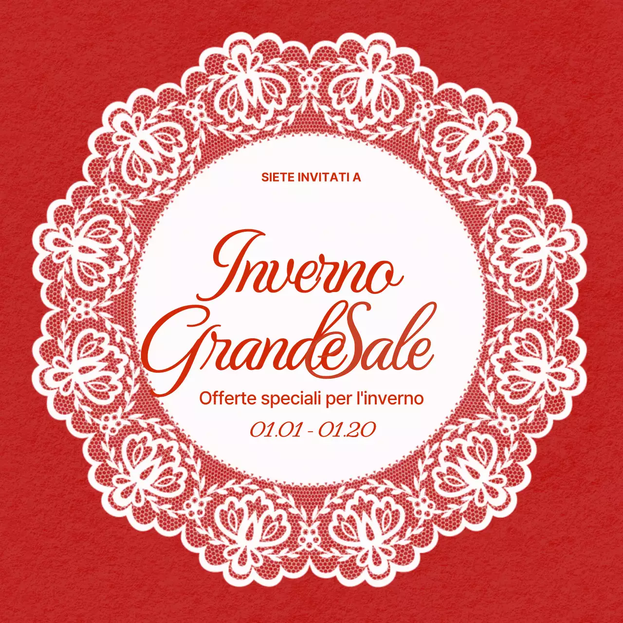 Evento di vendita Red Vintage