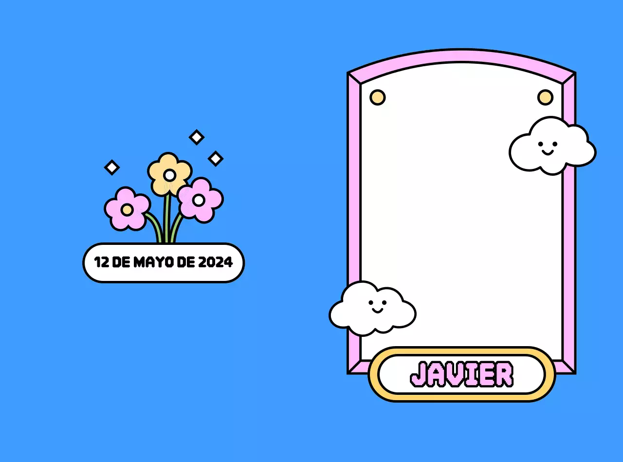 Invitaciones de cumpleaños con simpáticas ilustraciones y adorables marcos