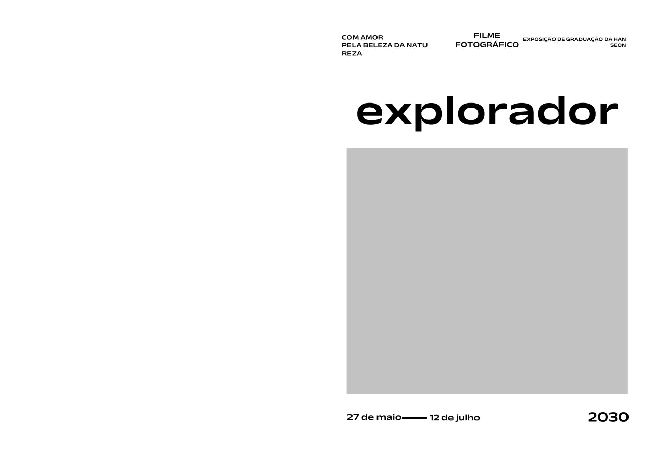Guia de exposições minimalistas