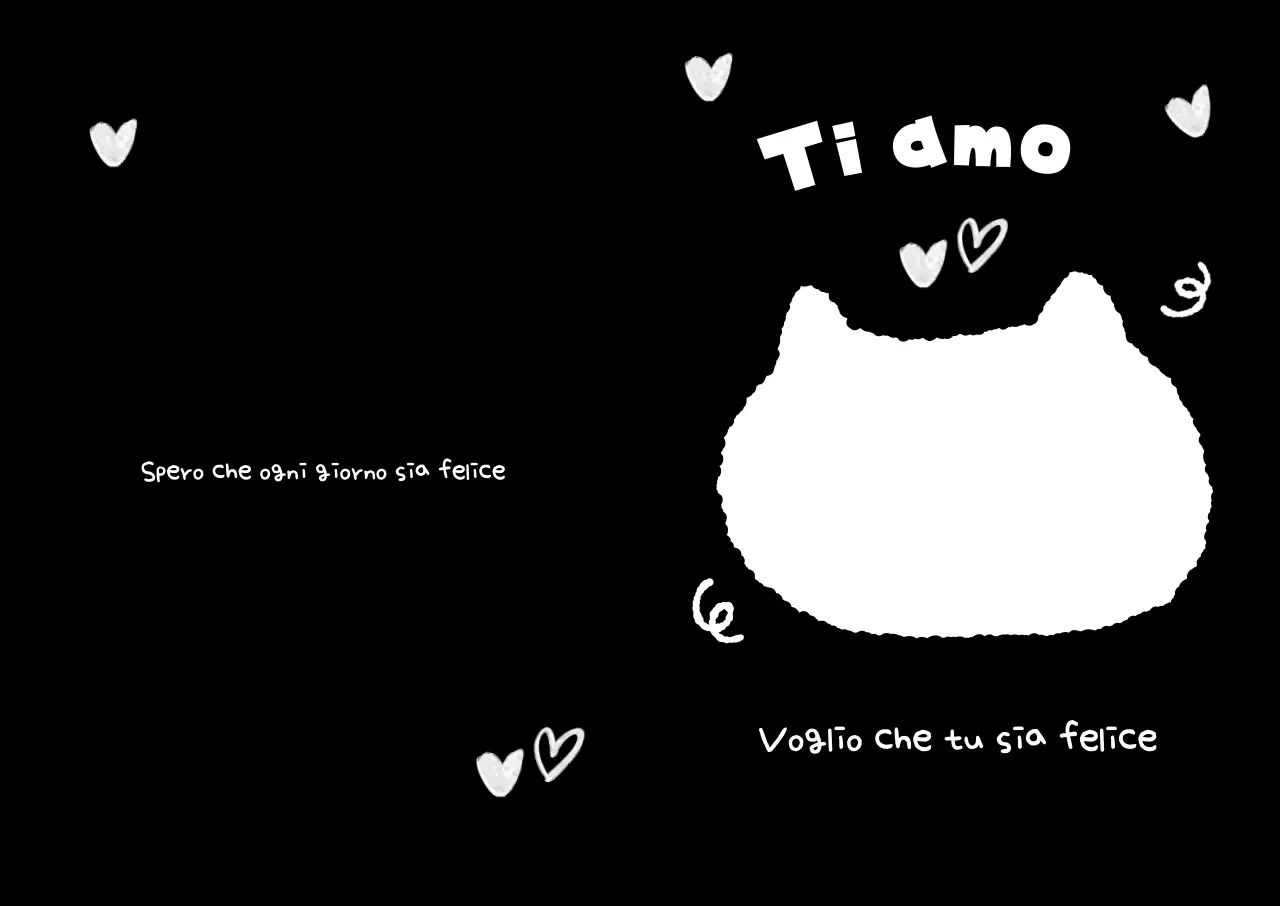 Nero Merce d'amore semplice