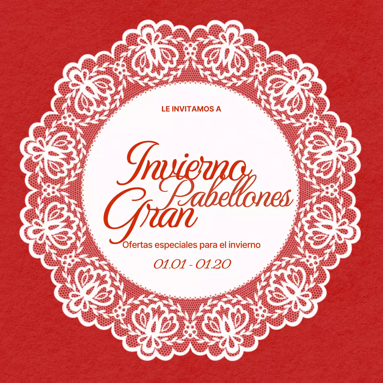 Evento Red Vintage Sale