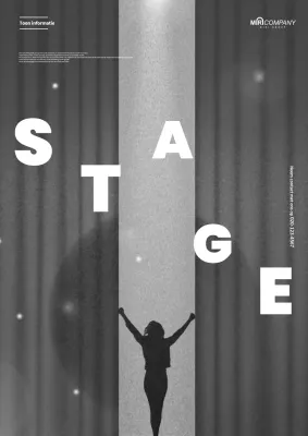 Zwarte moderne prestatiegids