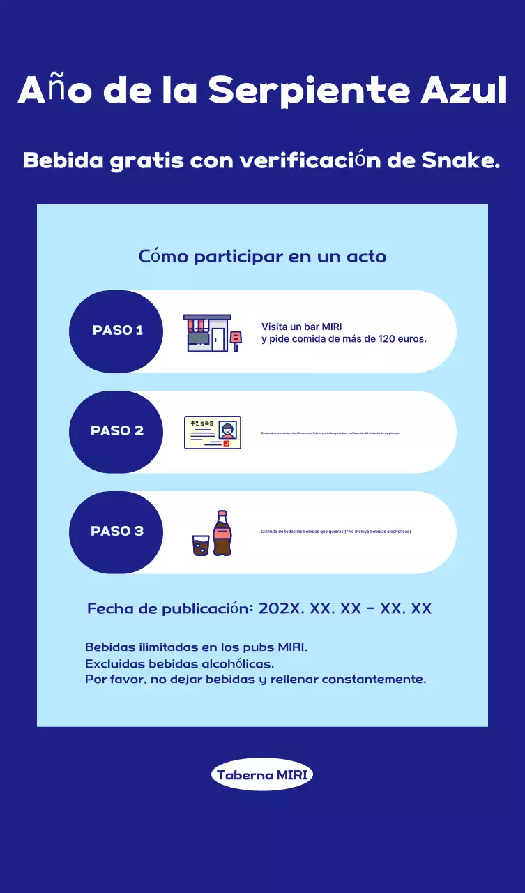 Guía de eventos de Año Nuevo Azul Intenso