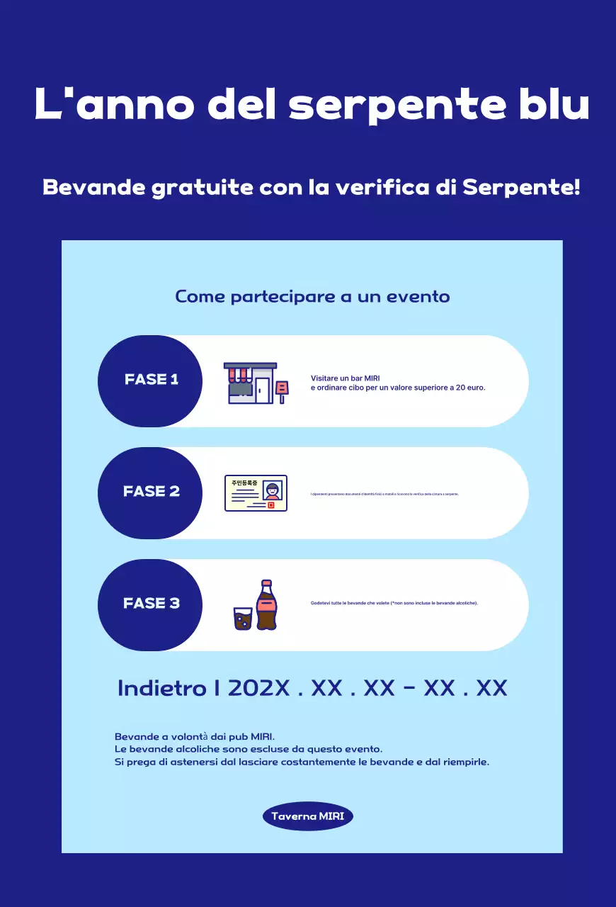 Guida all'evento di Capodanno Intense Blue