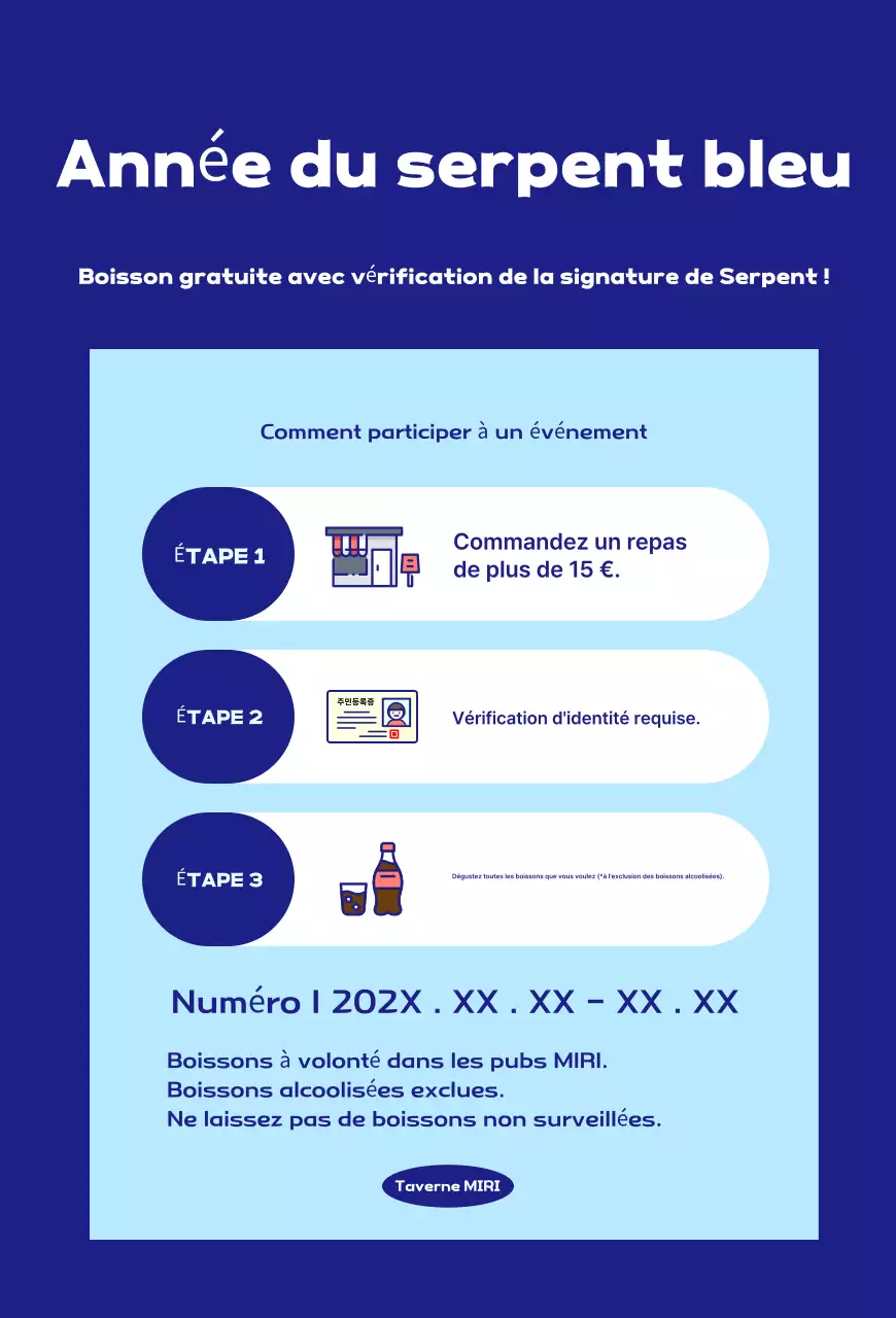 Guide des événements du Nouvel An Intense Blue