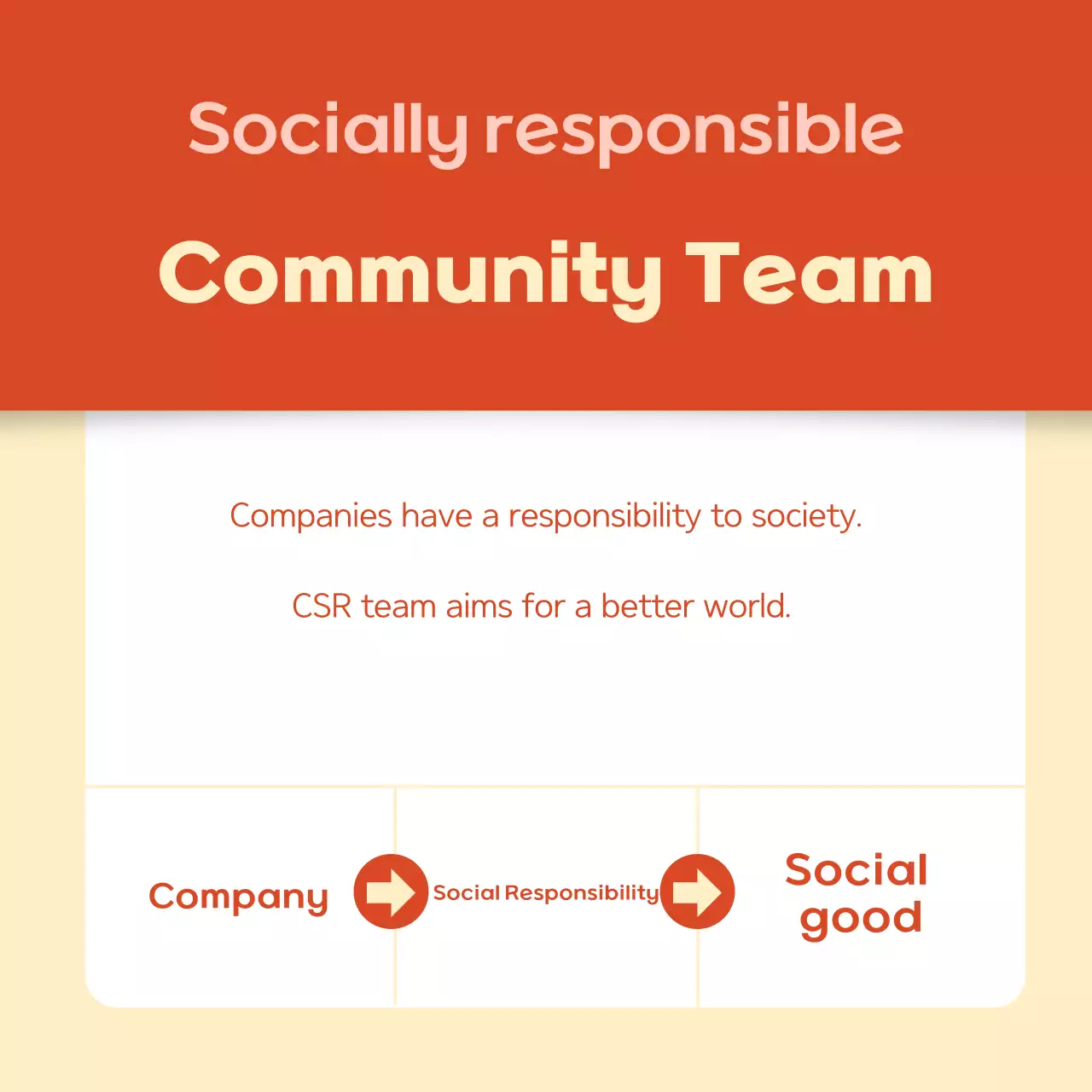 Carrossel do Instagram de recrutamento da comunidade moderna Orange