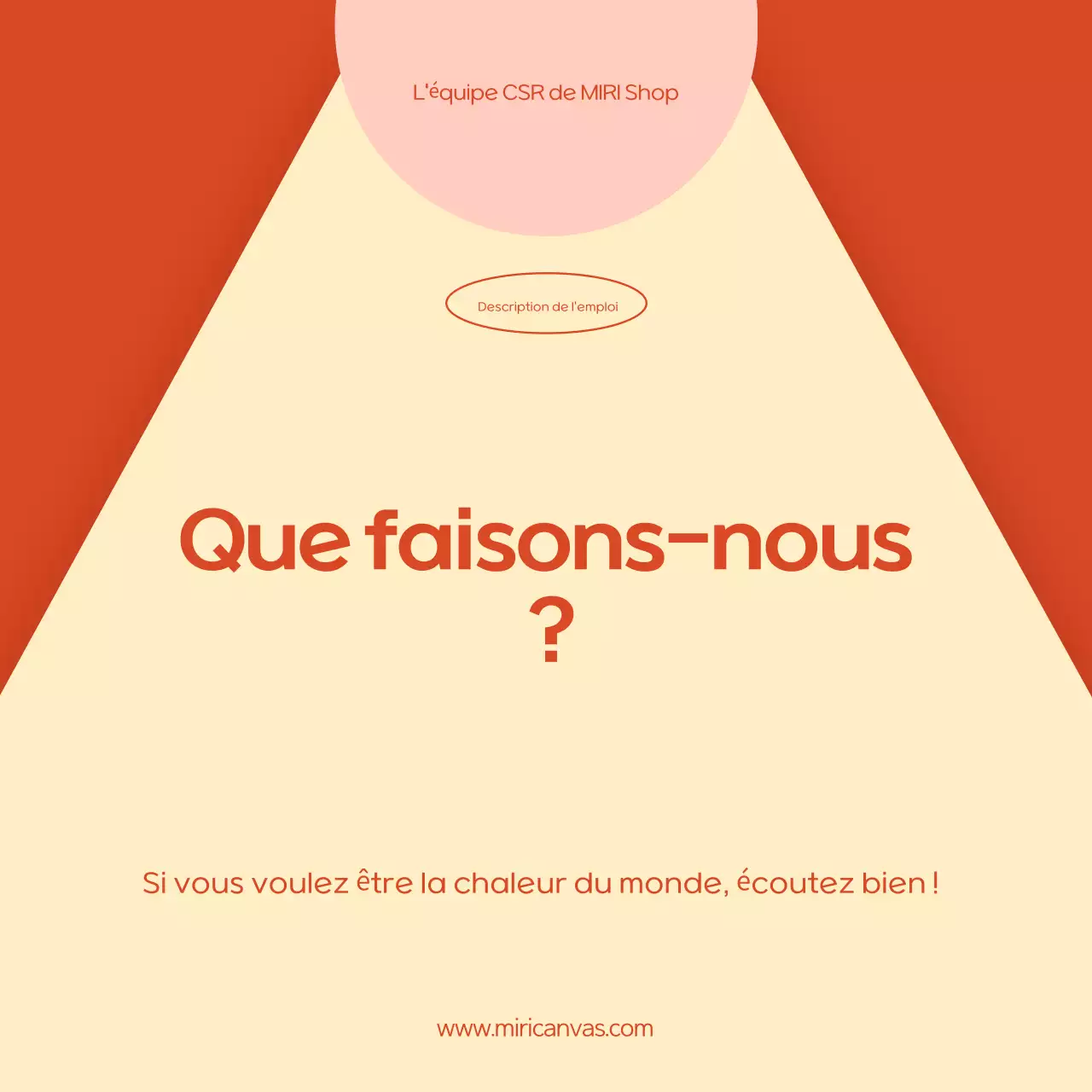 Beige default job description recruitment letter