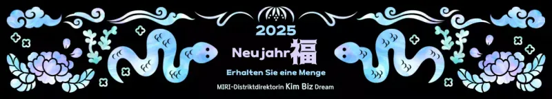 Mauve traditionelle Neujahrsgrüße